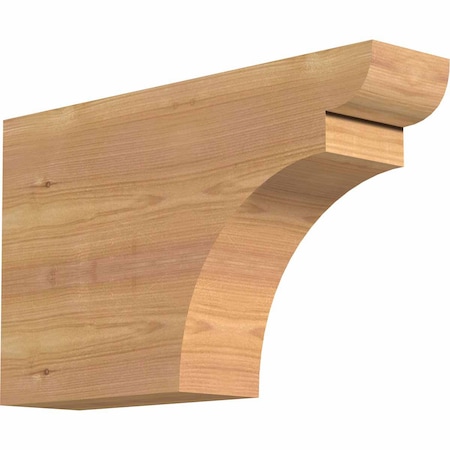 Ekena Millwork Yorktown Smooth Rafter Tail, Western Red Cedar, 3 1/2"W x 10"H x 16"L RFT04X10X16YOR00SWR